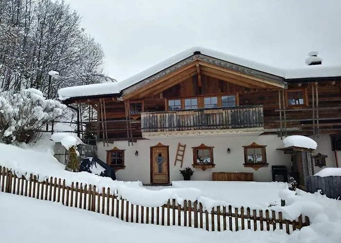 펜션 Almchalet Schneeberg Mühlbach am Hochkönig